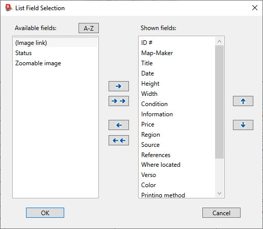 A screenshot of a list selection

AI-generated content may be incorrect.